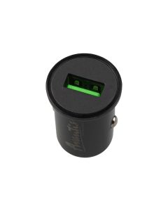 Автомобільний зарядний пристрій Avantis A915 QC 3.0 18W 3A + кабель Micro-USB Чорний (Black)