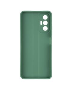 Чохол накладка для TECNO Pova 3 Original Soft-touch Зелена (Green)