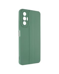 Чохол накладка для TECNO Pova 3 Original Soft-touch Зелена (Green)