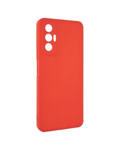 Чохол накладка для TECNO Pova 3 Original Soft-touch Червона (Red)