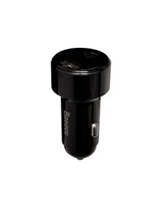 Автомобільний зарядний пристрій Baseus Magic Series PPS Smart USB Type-C PD + QC 45W Чорний (Black)