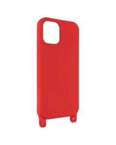 Чохол накладка для iPhone 12/12 Pro TPU Two Straps Червона (California Red)
