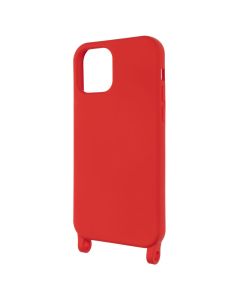 Чохол накладка для iPhone 12/12 Pro TPU Two Straps Червона (California Red)