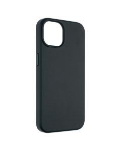Чохол накладка для iPhone 14 WAVE Premium Leather with MagSafe Зелена (Forest Green)