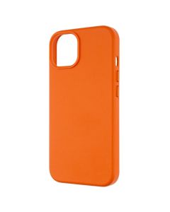 Чохол накладка для iPhone 14 WAVE Premium Leather with MagSafe Помаранчева (Forest Orange)