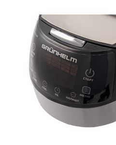 Мультиварка Grunhelm MC-16T Чорна Срібна (Black Silver)