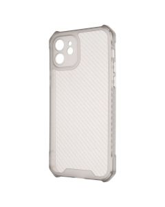 Чехол накладка для iPhone 12 TPU Ease Carbon Черный (Black)