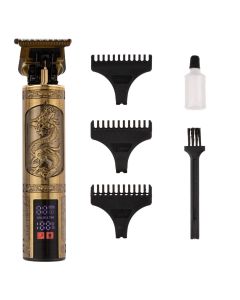 Машинка для стрижки акумуляторна Т9 Золота (Gold)