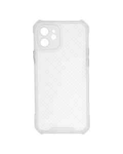 Чохол накладка для iPhone 12 TPU Ease Carbon Біла (White)