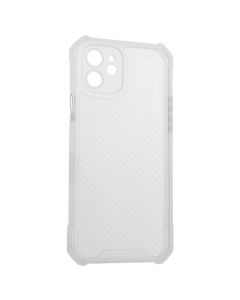 Чохол накладка для iPhone 12 TPU Ease Carbon Біла (White)