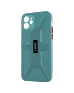 Чехол-накладка для iPhone 12 TPU+PC UAG Бирюзовый (Turquoise)