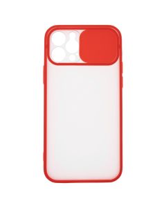 Чехол накладка для iPhone 12/12 Pro Protect Camera Красный (Red)