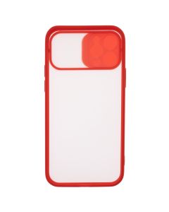 Чехол накладка для iPhone 12/12 Pro Protect Camera Красный (Red)
