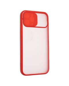 Чехол накладка для iPhone 12/12 Pro Protect Camera Красный (Red)