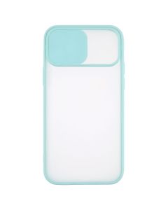 Чохол накладка для  iPhone 12 Pro Protect Camera Бірюзова (Turquoise)