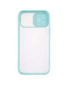 Чохол накладка для  iPhone 12 Pro Protect Camera Бірюзова (Turquoise)