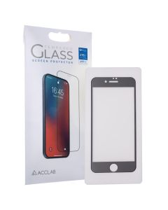 Захисне скло для iPhone 6/7/8/SE 2020 ACCLAB Full Чорне (Black)