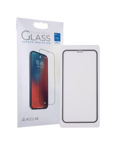 Захисне скло для iPhone XR/11 ACCLAB Full Чорне (Black)