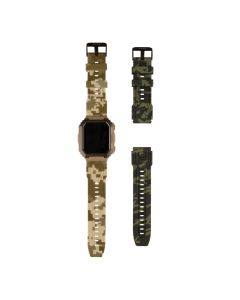 Смарт-часы Gelius Pro GP-SW007 Tactical Navy IP68 Зеленый (Камуфляж)