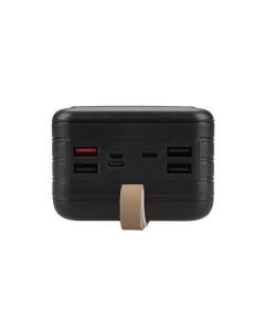 PowerBank 50000 mAh IL IL-06-50 22.5W 4USB Fast Charging LCD Чорний (Black)