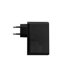 Зарядний пристрій Baseus GaN2 Pro QC (2USB + 2USB-C) 100W Чорний (Black)