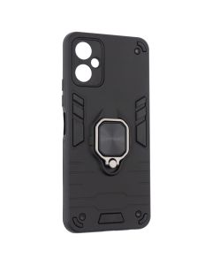 Чохол накладка для TECNO Spark 9 Pro Transformer Ring Чорна (Black)