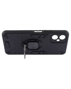 Чохол накладка для TECNO Spark 9 Pro Transformer Ring Чорна (Black)