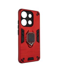 Чехол накладка для TECNO Spark GO 2023 Transformer Ring Красный (Red)