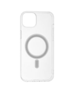 Чохол накладка для iPhone 14 Plus MagSafe Прозора (Transparent)