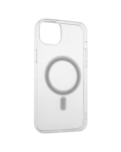 Чохол накладка для iPhone 14 Plus MagSafe Прозора (Transparent)
