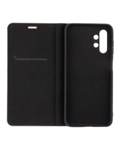 Чехол кейс для Samsung A13 Smart Luna book gold Черный (Black)