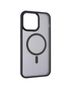 Чохол накладка для iPhone 14 Pro Max WAVE Matte Insane MagSafe Чорна (Black)