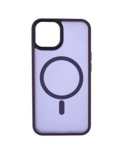 Чохол накладка для iPhone 14 WAVE Matte Insane MagSafe Фіолетова (Purple)