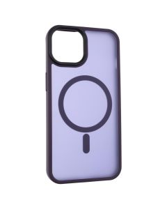 Чохол накладка для iPhone 14 WAVE Matte Insane MagSafe Фіолетова (Purple)