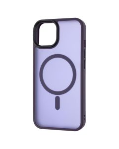 Чохол накладка для iPhone 14 WAVE Matte Insane MagSafe Фіолетова (Purple)