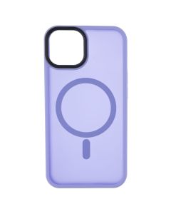 Чохол накладка для iPhone 14 WAVE Matte Insane MagSafe Фіолетова (Lilac)