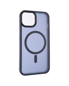 Чохол-накладка для iPhone 14 WAVE Matte Insane MagSafe Синій (Темно-синій)