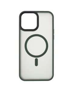 Чохол накладка для iPhone 13 Pro Max WAVE Matte Insane MagSafe Зелена (Green)