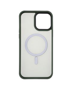 Чохол накладка для iPhone 13 Pro Max WAVE Matte Insane MagSafe Зелена (Green)