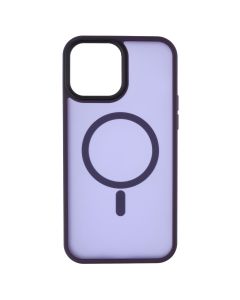 Чохол накладка для iPhone 13 Pro Max WAVE Matte Insane MagSafe Фіолетова (Purple)