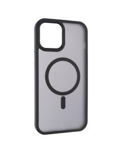 Чохол накладка для iPhone 12 Pro Max WAVE Matte Insane MagSafe Чорна (Black)