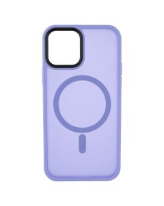 Чехол накладка для iPhone 12/12 Pro WAVE Matte Insane MagSafe Фиолетовый (Лиловый)