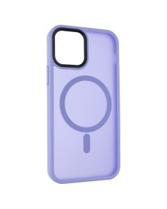 Чехол накладка для iPhone 12/12 Pro WAVE Matte Insane MagSafe Фиолетовый (Лиловый)