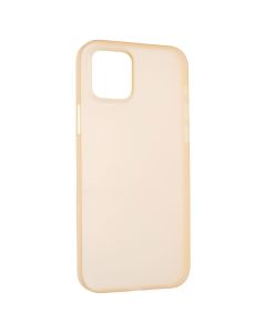 Чехол накладка для iPhone 12/12 Pro Цвет Матовый Бежевый (Beige)