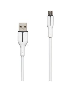 USB кабель Veron MS06 Micro-USB 1м Білий (White)