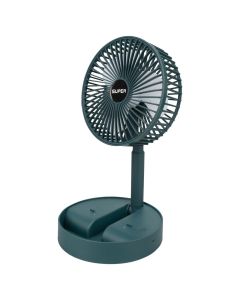 Вентилятор портативний XL-040 1200mAh Зелений (Green)