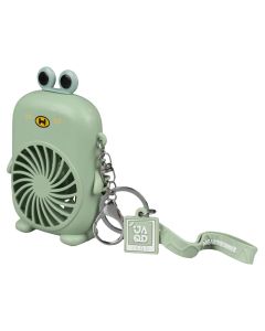 Вентилятор портативний Animals 500mAh зелений