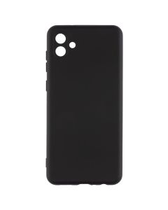 Чехол накладка для Samsung A04 Soft Case Черный (Black)