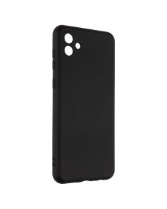 Чехол накладка для Samsung A04 Soft Case Черный (Black)