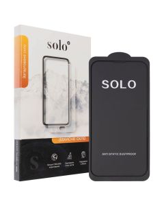 Захисне скло для iPhone 13 Mini SOLO2 3D Чорне (Black)